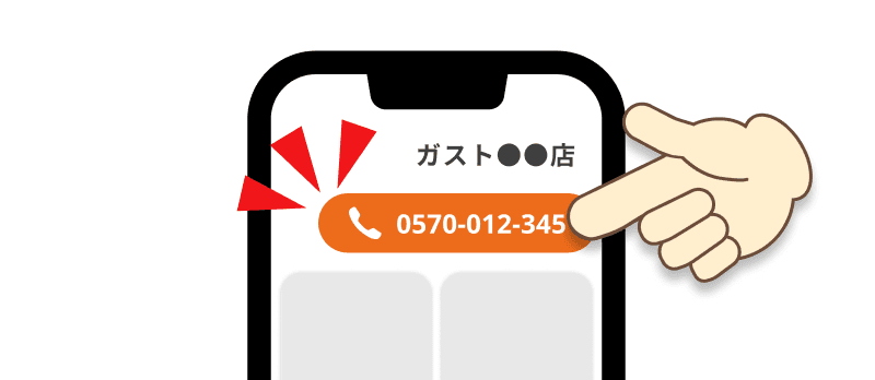 電話番号に電話